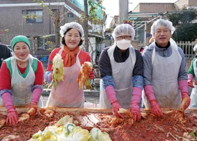 양구군새마을회 사랑의 쌀 김장나누기행사