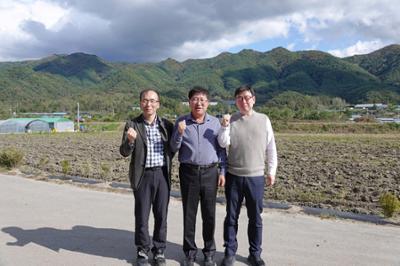 조현수 원주지방환경청장, 대암산 답사 환송