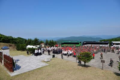 2026년 도솔산지구전투 전승행사 추모식