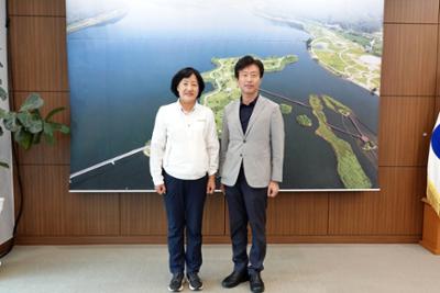 인제군의회 김도형의장 예방
