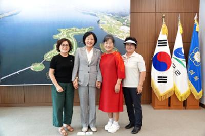 한국여성농업인 양구군연합회 방문