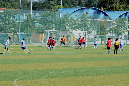 제7회 양구군수기 국민생활체육 축구대회 참석