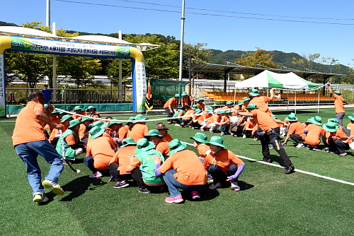 양구군 새마을지도자 한마음체육대회 개회식 참석