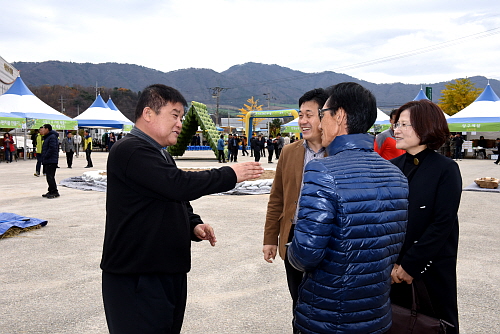 2016 펀치볼 시래기 축제 개막식 참석