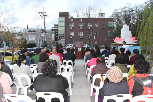 불기2561년 양구 자비의 등 점등식 참석