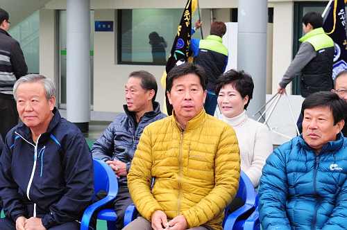 제6회 양구군수기 민·군·관 축구대회 참석