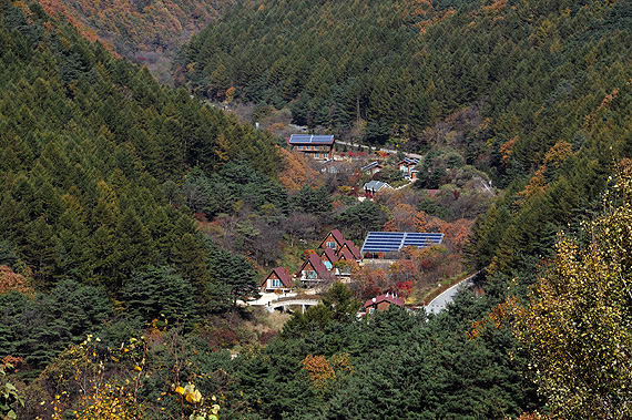 가오작2리 광치산촌휴양관 개관식