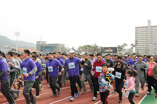 제15회 3.1절기념 건강달리기대회 참석