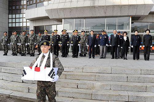 21사단 유해발굴 합동영결식