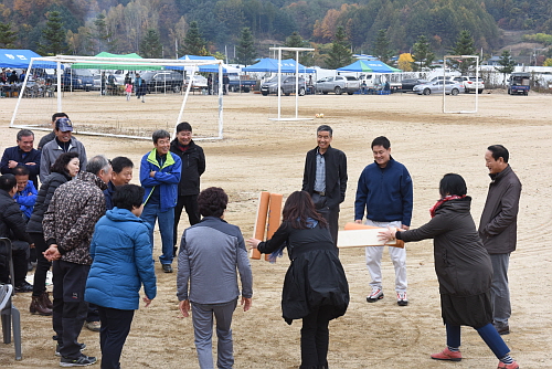 대암중학교 총동문체육대회 참석