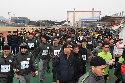 제18회 3.1절 기념 양구군민건강달리기대회 참석 