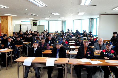 6.25 참전유공자회 양구군지회 2015년도 정기총회 참석