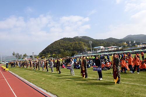 2016 강원도 장애인 한마음전진대회 개회식 참석