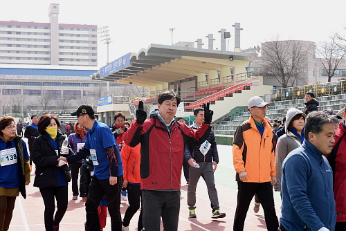 제16회 3.1절기념 건강달리기대회 참석