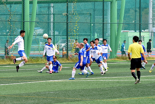 제6회 뉴시스 국토정중앙 양구실버컵 축구대회 개회식 참석