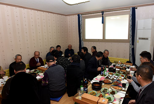 의회 초청 대한노인회 양구군지회와의 오찬 간담회