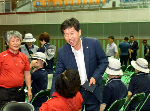 제5회 DMZ 5개군 장애인 체육대회 개회식 참석