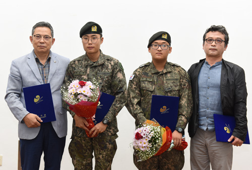 군민 · 군장병 자매결연 참석