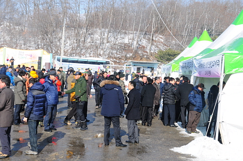 2014 DMZ 펀치볼 시래기 축제 개회식 참석