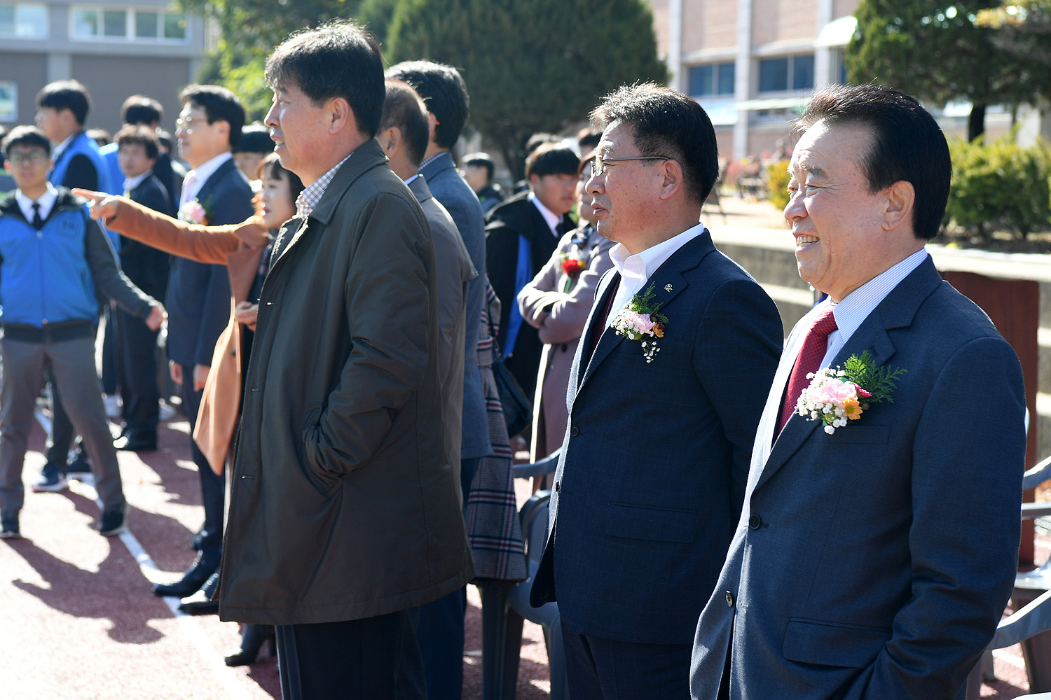 양구고등학교 인조잔디구장 개장식