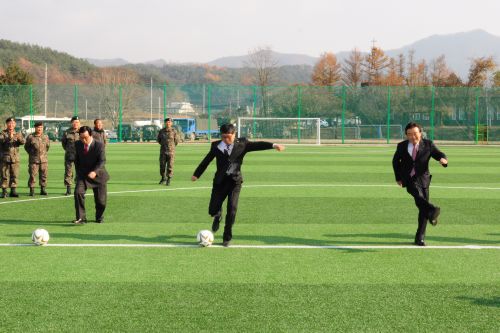 양구 독수리 체육공원 개장식