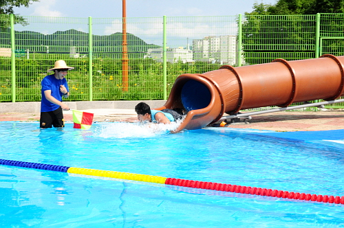 양구수변생태공원『청춘크루즈』물놀이체험시설 개장식 참석