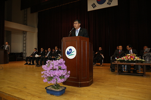 제3회 강원도지사기 바둑대회 개회식 참석